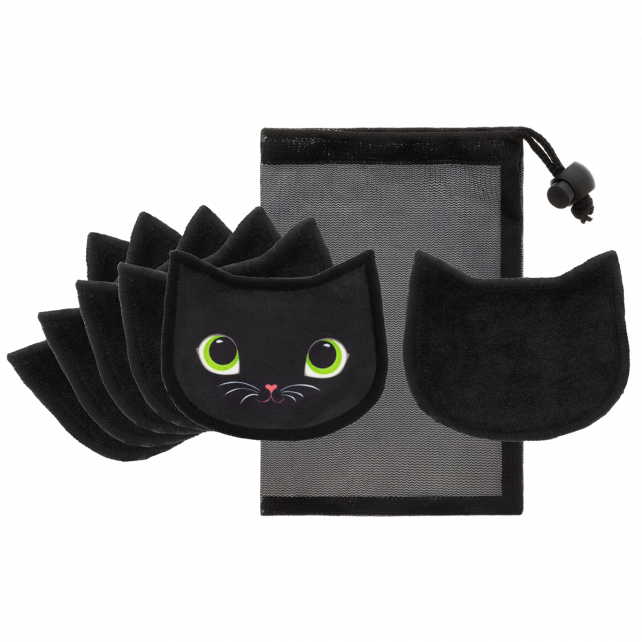 Set de 6 disques démaquillants lavables - Beautycat