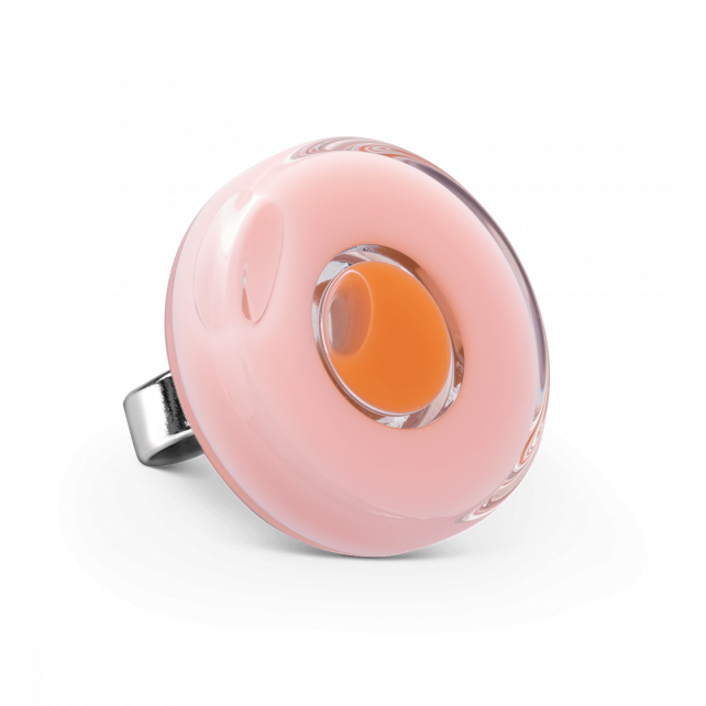 Bague en verre soufflé - Duo Medium