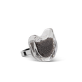 Bague en verre soufflé - Chat Nano Billes