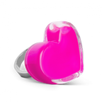 Bague en verre soufflé - Coeur Medium Milk