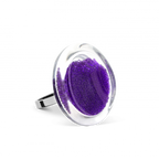 Bague en verre soufflé - Cachou Mini Billes