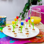 Set de 8 pics apéritif - Tulipics