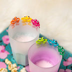 Set de 6 marqueurs de verre - Frog Party