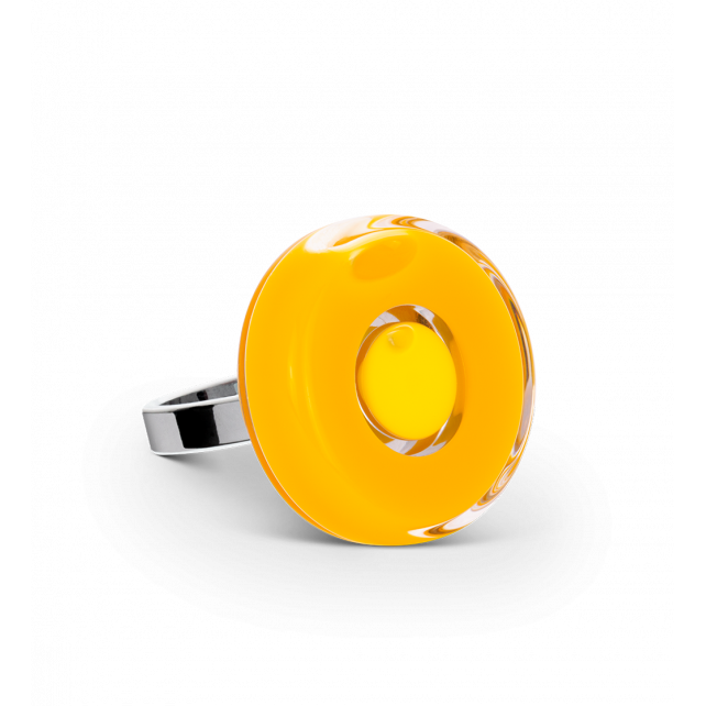 Bague en verre soufflé - Duo Mini