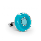 Bague en verre soufflé - Duo Mini