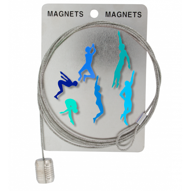 Câble porte photos et magnets - Magnetic Cable