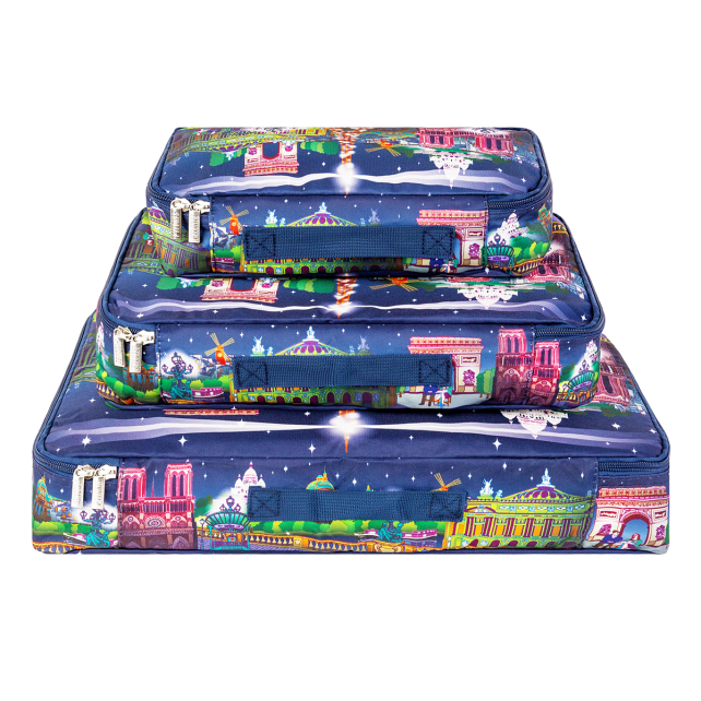 Set de 3 pochettes de voyage - Travel organizer