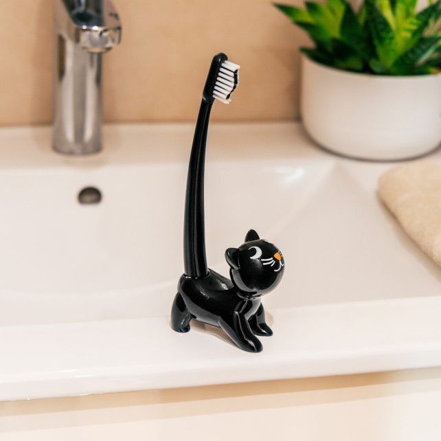 Porte brosse à dents et Brosse à dents - Catsmile