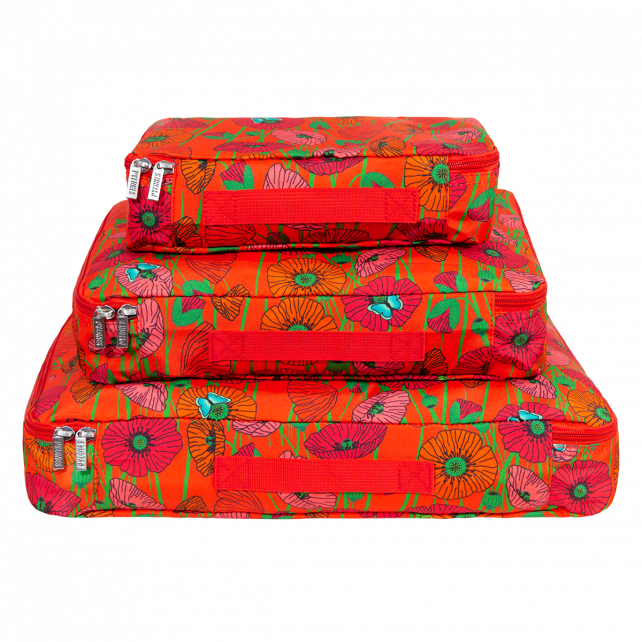 Set de 3 pochettes de voyage - Travel organizer