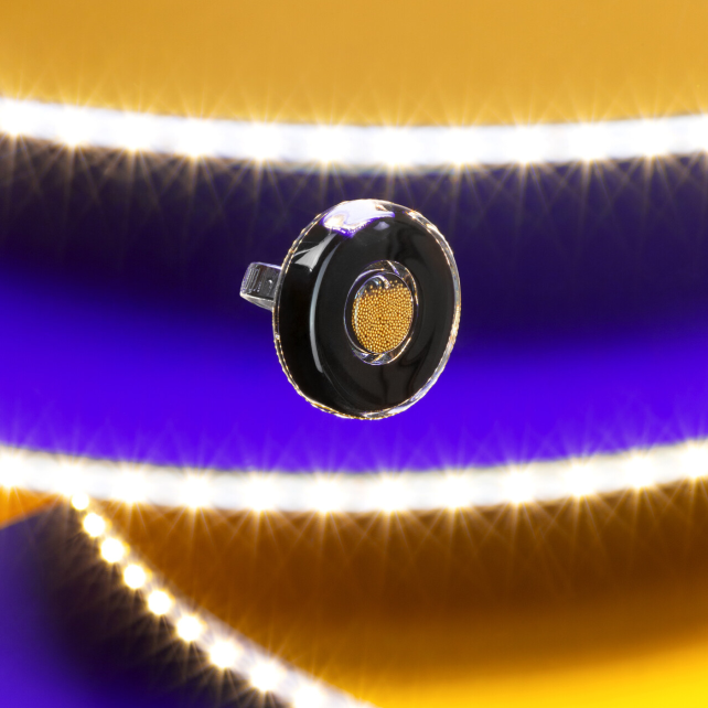 Bague en verre soufflé - Duo Medium
