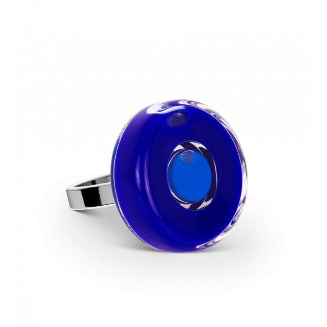 Bague en verre soufflé - Duo Mini