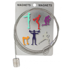 Câble porte photos et magnets - Magnetic Cable