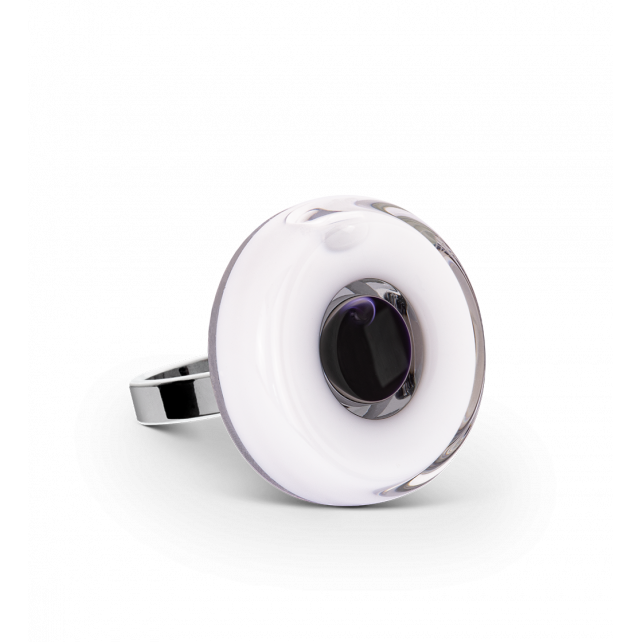 Bague en verre soufflé - Duo Mini