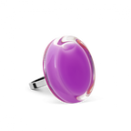 Bague en verre soufflé - Cachou Mini Milk