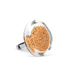 Bague en verre soufflé - Cachou Mini Billes