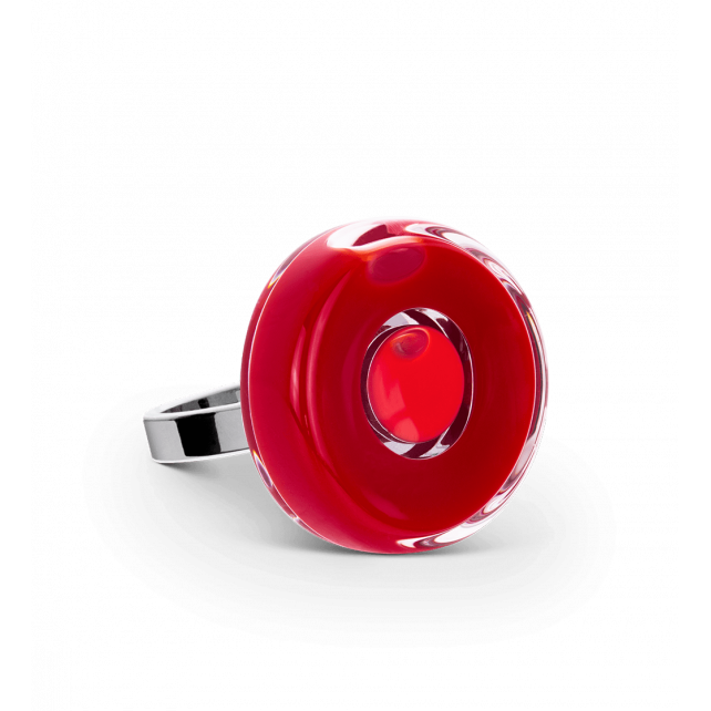Bague en verre soufflé - Duo Mini