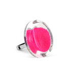 Bague en verre soufflé - Cachou Mini Billes