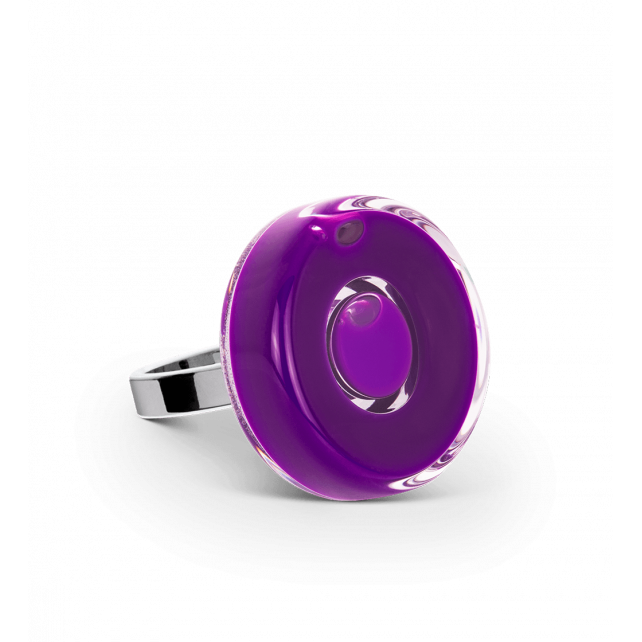 Bague en verre soufflé - Duo Mini