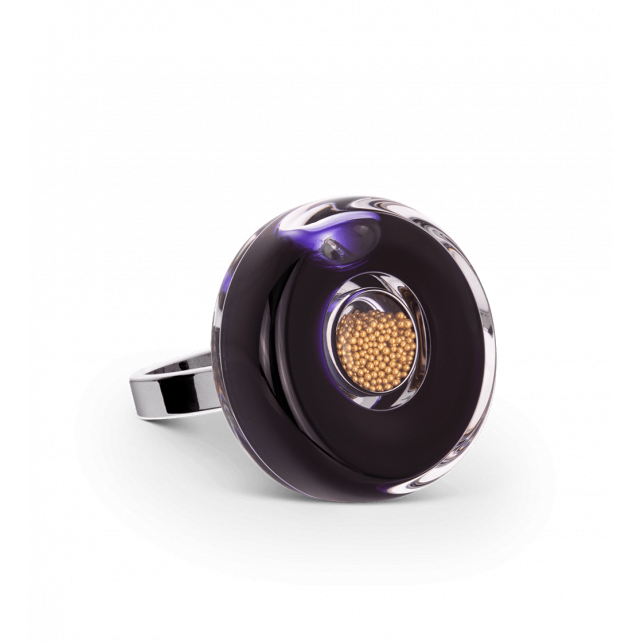 Bague en verre soufflé - Duo Mini