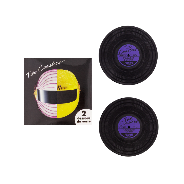 Set de 2 dessous de verre - Two Coasters
