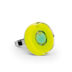 Bague en verre soufflé - Duo Mini