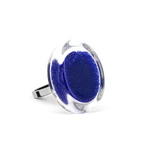 Bague en verre soufflé - Cachou Mini Billes