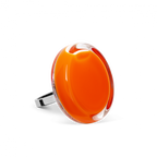 Bague en verre soufflé - Cachou Mini Milk