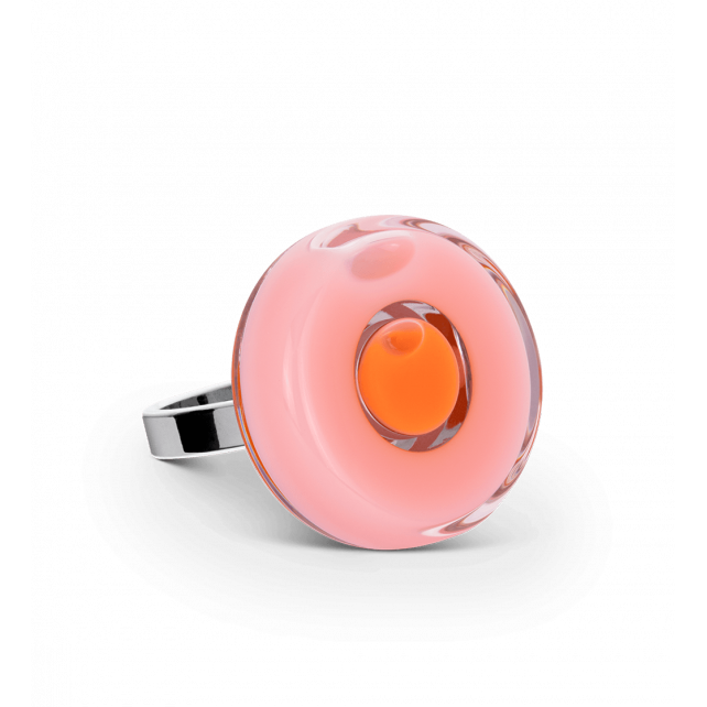 Bague en verre soufflé - Duo Mini