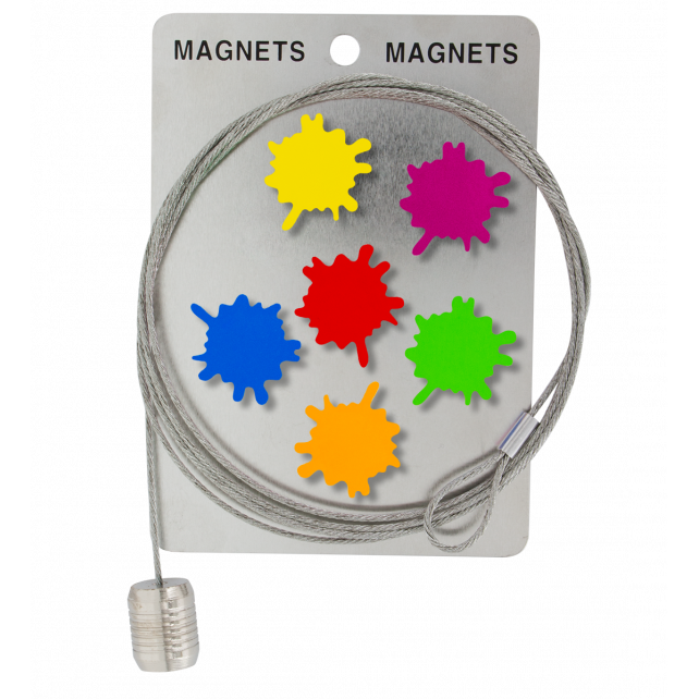 Câble porte photos et magnets - Magnetic Cable