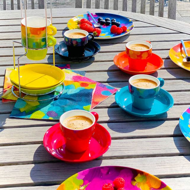 Tour de tasses espresso - Café des artistes