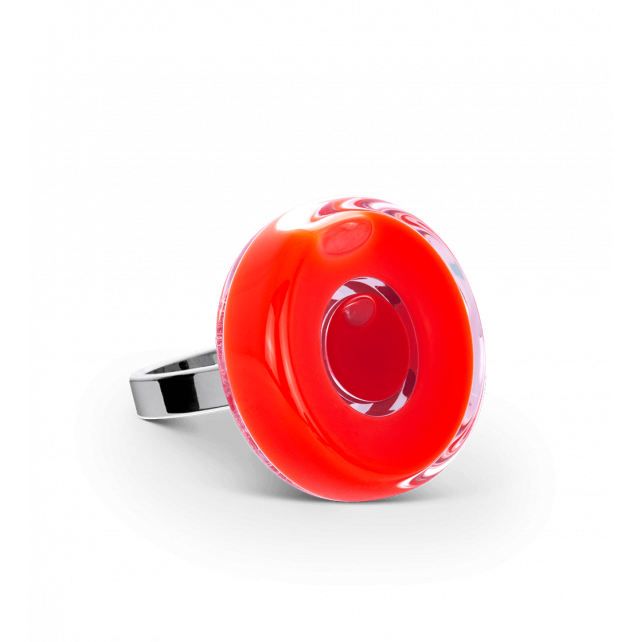 Bague en verre soufflé - Duo Mini