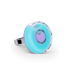 Bague en verre soufflé - Duo Mini
