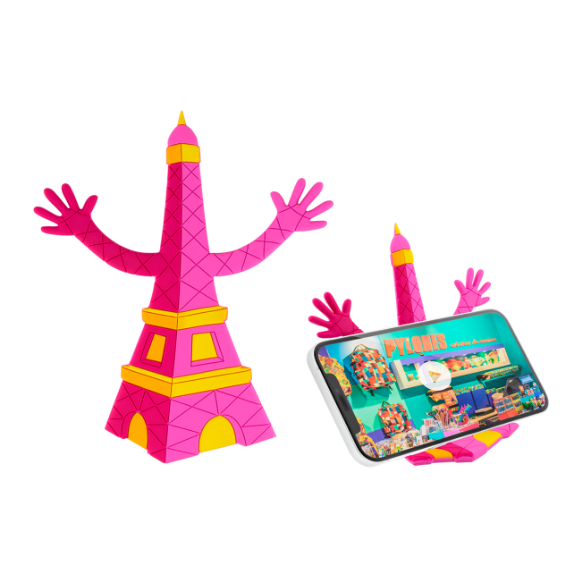 Support téléphone bureau - Ani-stand