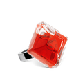 Bague en verre soufflé - Gaia Medium Transparent