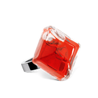 Bague en verre soufflé - Gaia Medium Transparent