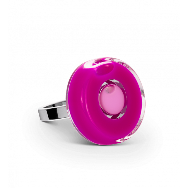 Bague en verre soufflé - Duo Mini