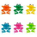 Set de 6 marqueurs de verre - Frog Party