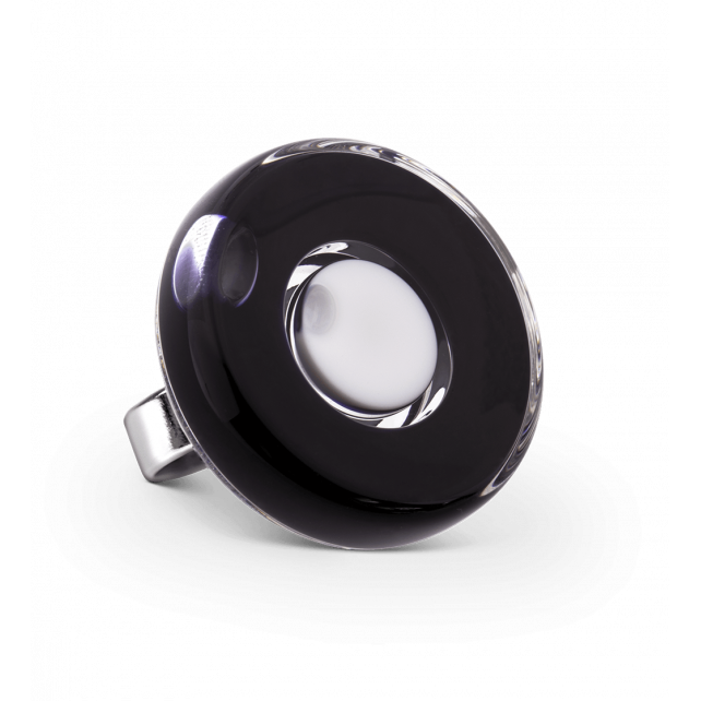 Bague en verre soufflé - Duo Medium