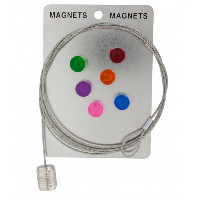 Câble porte photos et magnets - Magnetic Cable