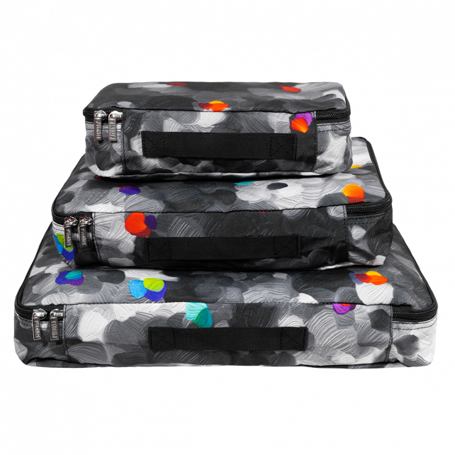 Set de 3 pochettes de voyage - Travel organizer